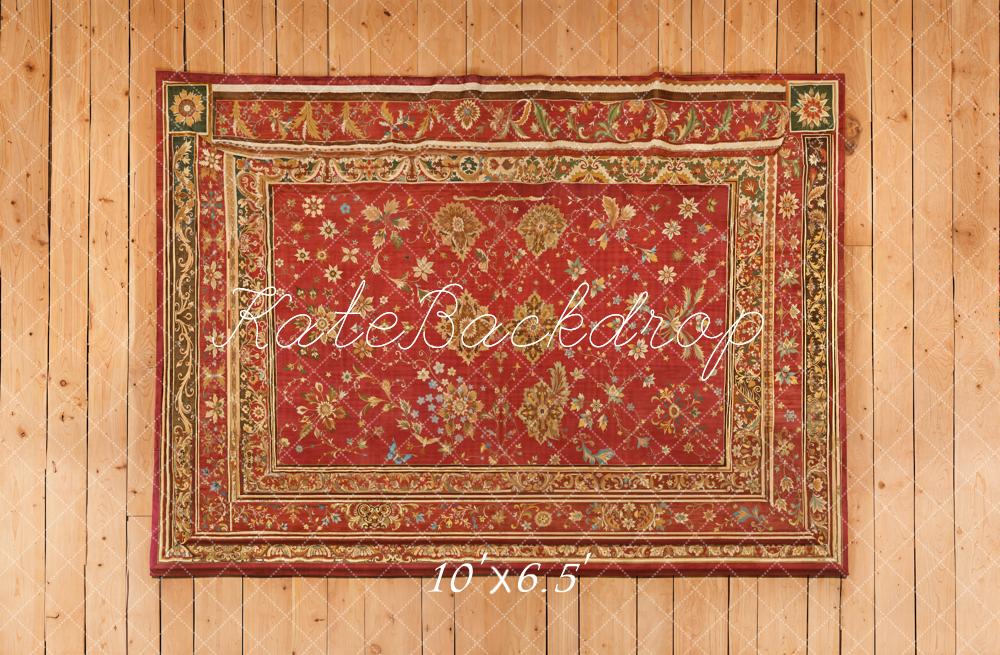 Kate Teppich Holz Textur Vintage Fleece Hintergrund Entworfen von Emetselch - Kate Backdrop.de