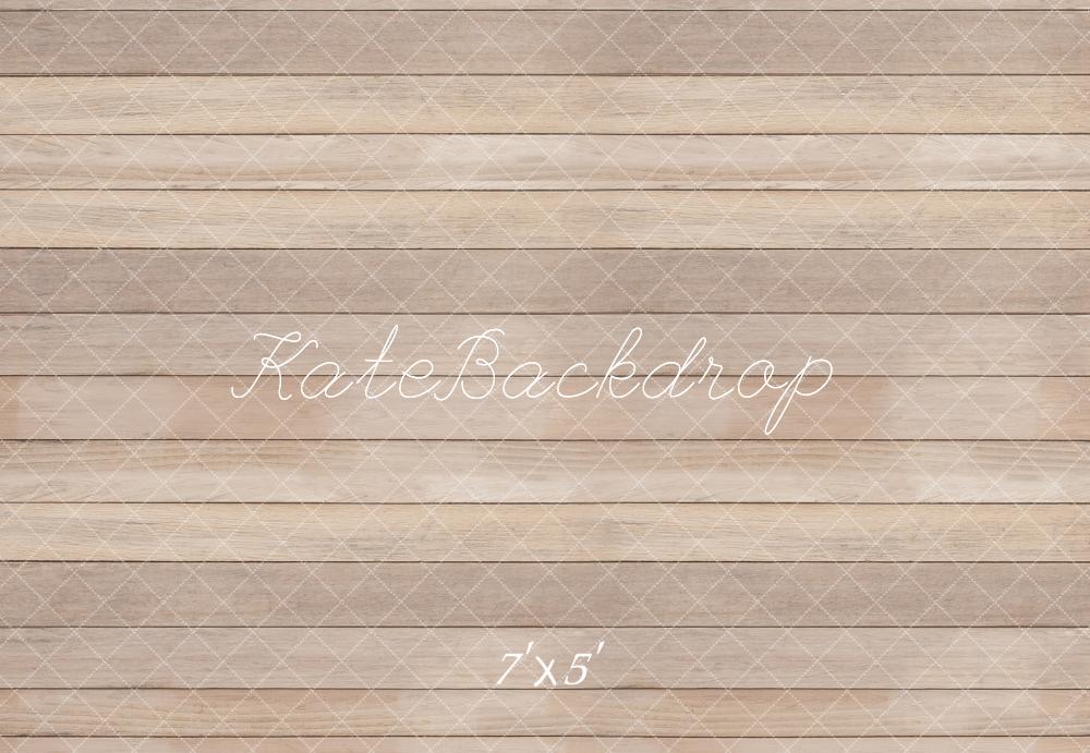 Kate Holz Planken Beige Hintergrund Entworfen von Kate Image