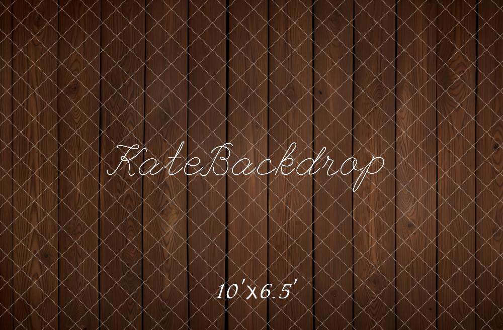 Kate Holz Vertikale Bretter Braun Fleece Hintergrund Entworfen von Kate Image - Kate Backdrop.de
