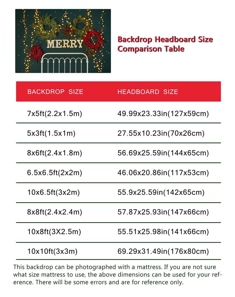 Kate Frohe Weihnachten Funkelndes Kopfteil Fleece Hintergrund Entworfen von Mandy Ringe - Kate Backdrop.de