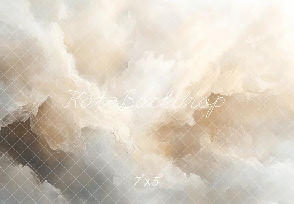 Kate Abstrakt Wolken Pastell Hintergrund Entworfen von Mini MakeBelieve