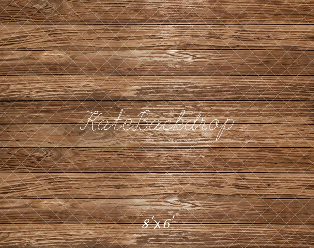 Kate Holz Planken Braun Fleece Hintergrund Entworfen von Kate Image