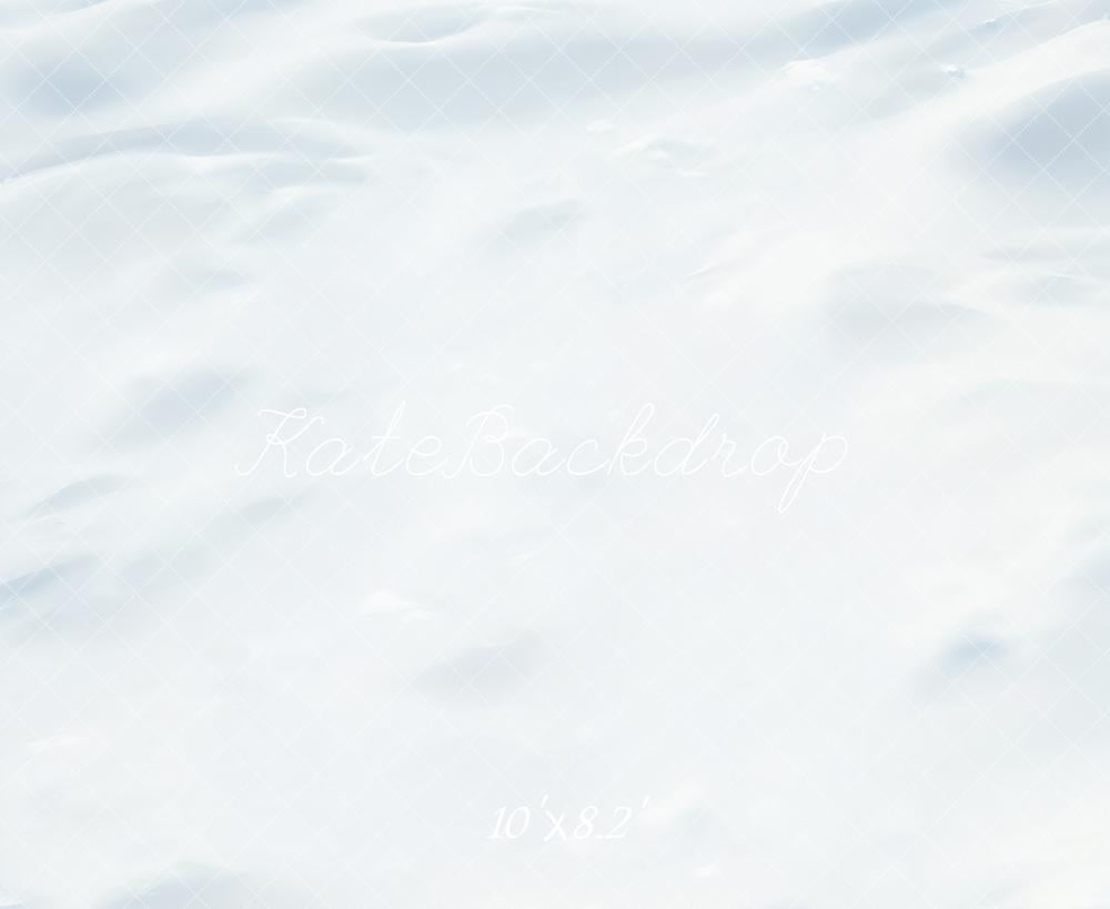 Kate Winter Schnee Textur Weiß Hintergrund Entworfen von Kate Image