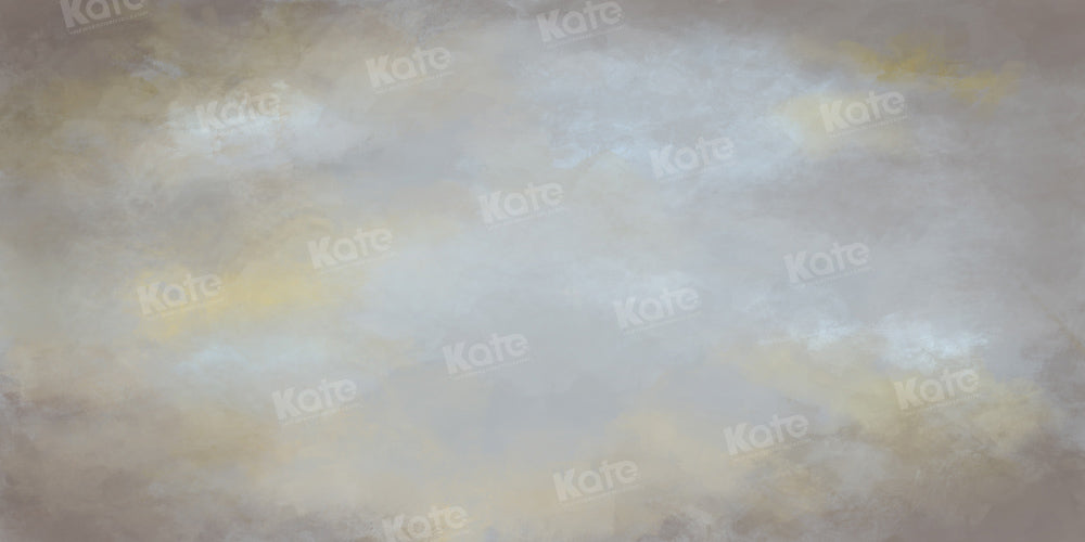 Kate Abstrakte Wolken Textur Beige Hintergrund Entworfen von Emetselch