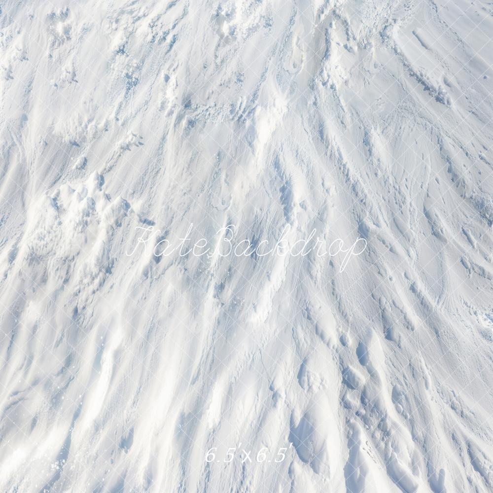 Kate Winter Schnee Textur Weiß Hintergrund Entworfen von Kate Image
