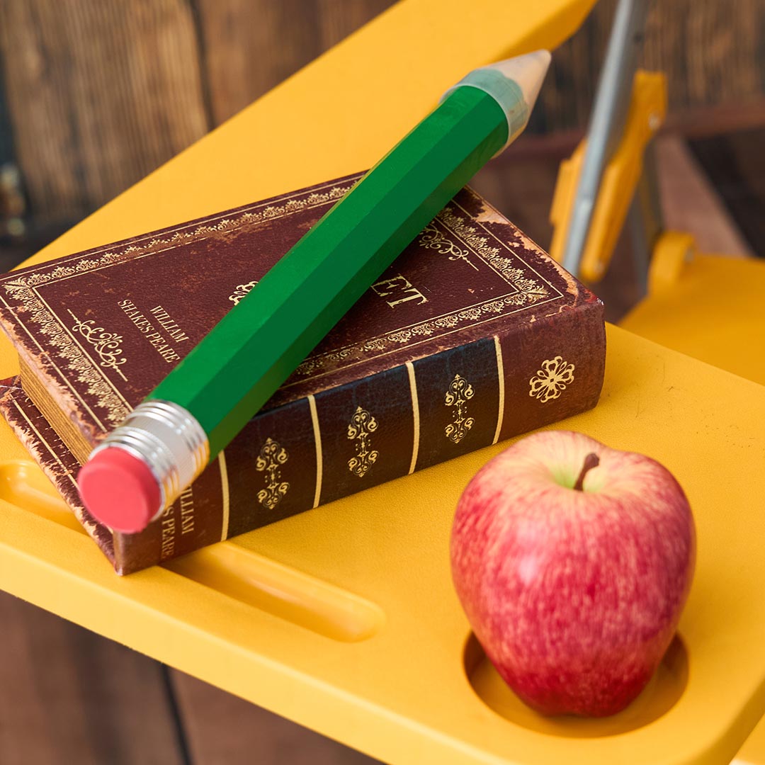 Kate Zurück zu Schule Kreidetafel Globus Foto Kit