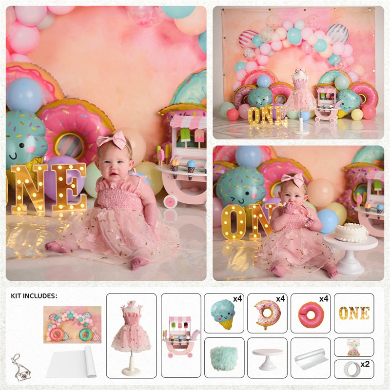 Kate Donut Cake Smash Photo Kit