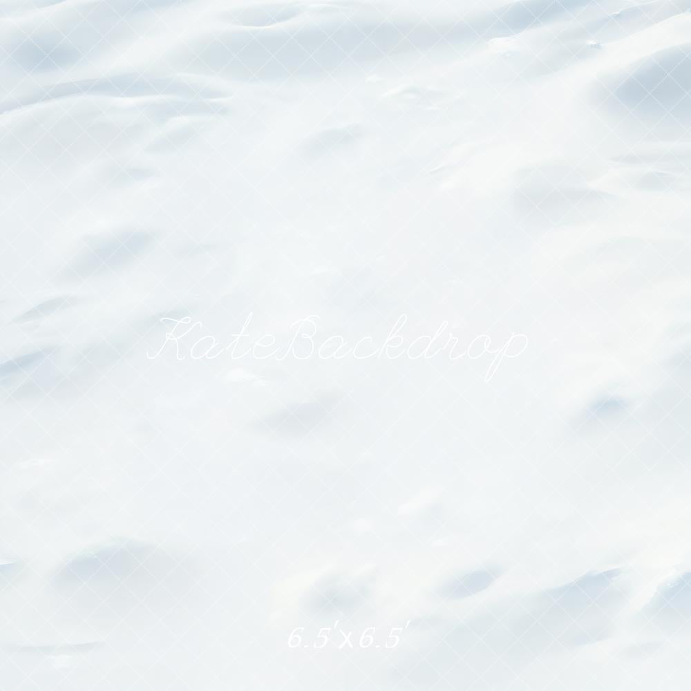Kate Winter Schnee Textur Weiß Hintergrund Entworfen von Kate Image