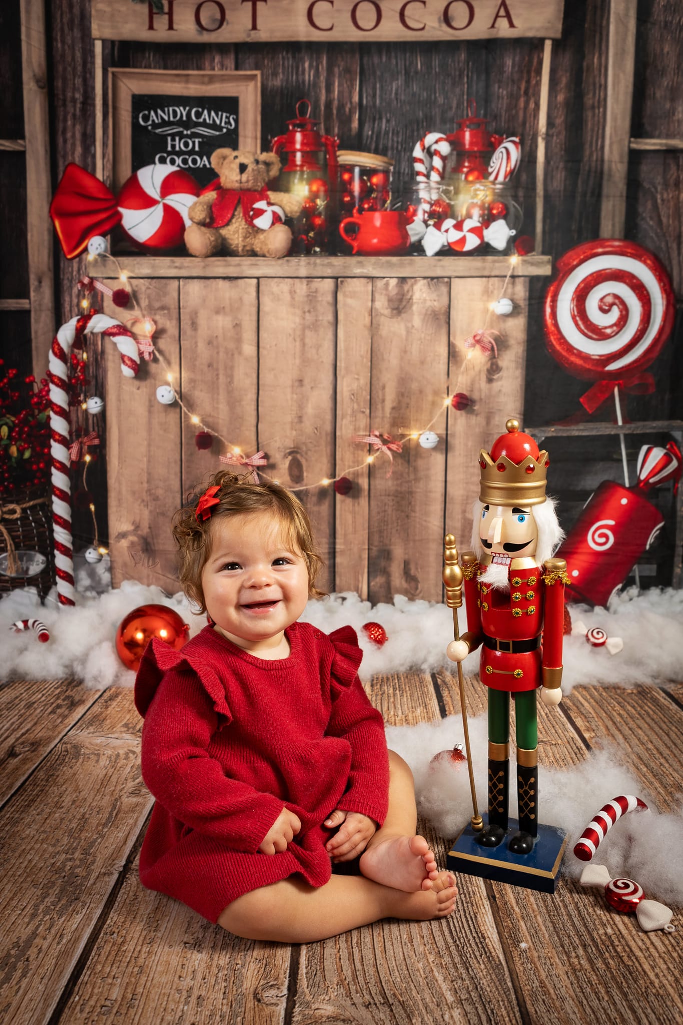 Kate Weihnachten Baum Hintergrund Winter Hot Cocoa von Emetselch - Kate Backdrop.de