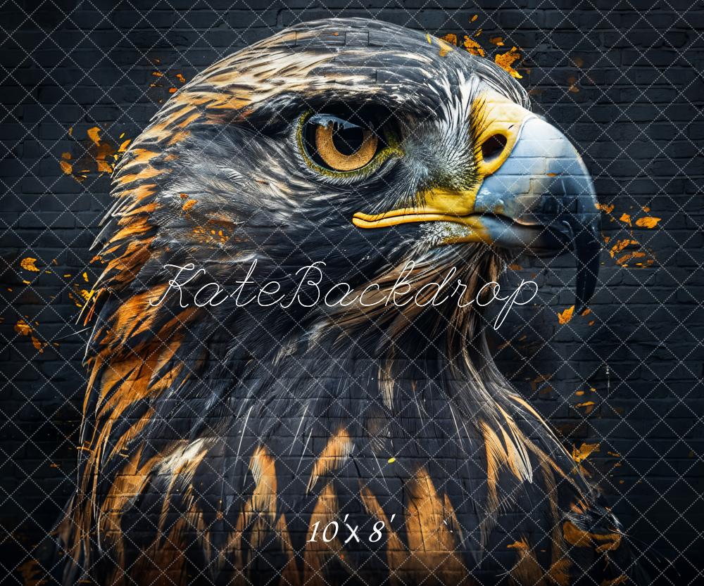 Kate Adler Kopf Graffiti Stil Hintergrund Entworfen von Chain - Kate Backdrop.de