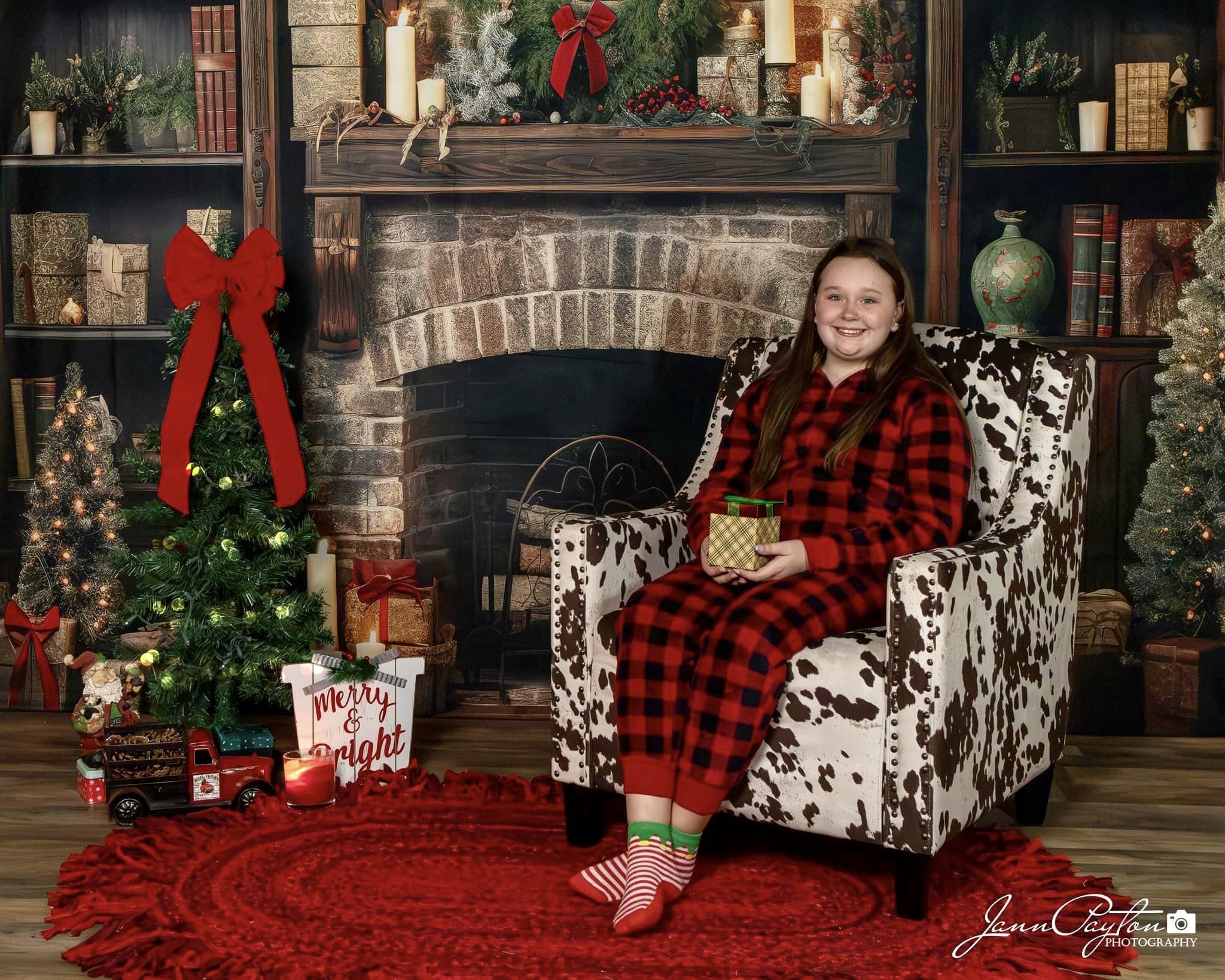 Kate Weihnachten Retro Küche Kamin Kulisse für Fotografie - Kate Backdrop.de