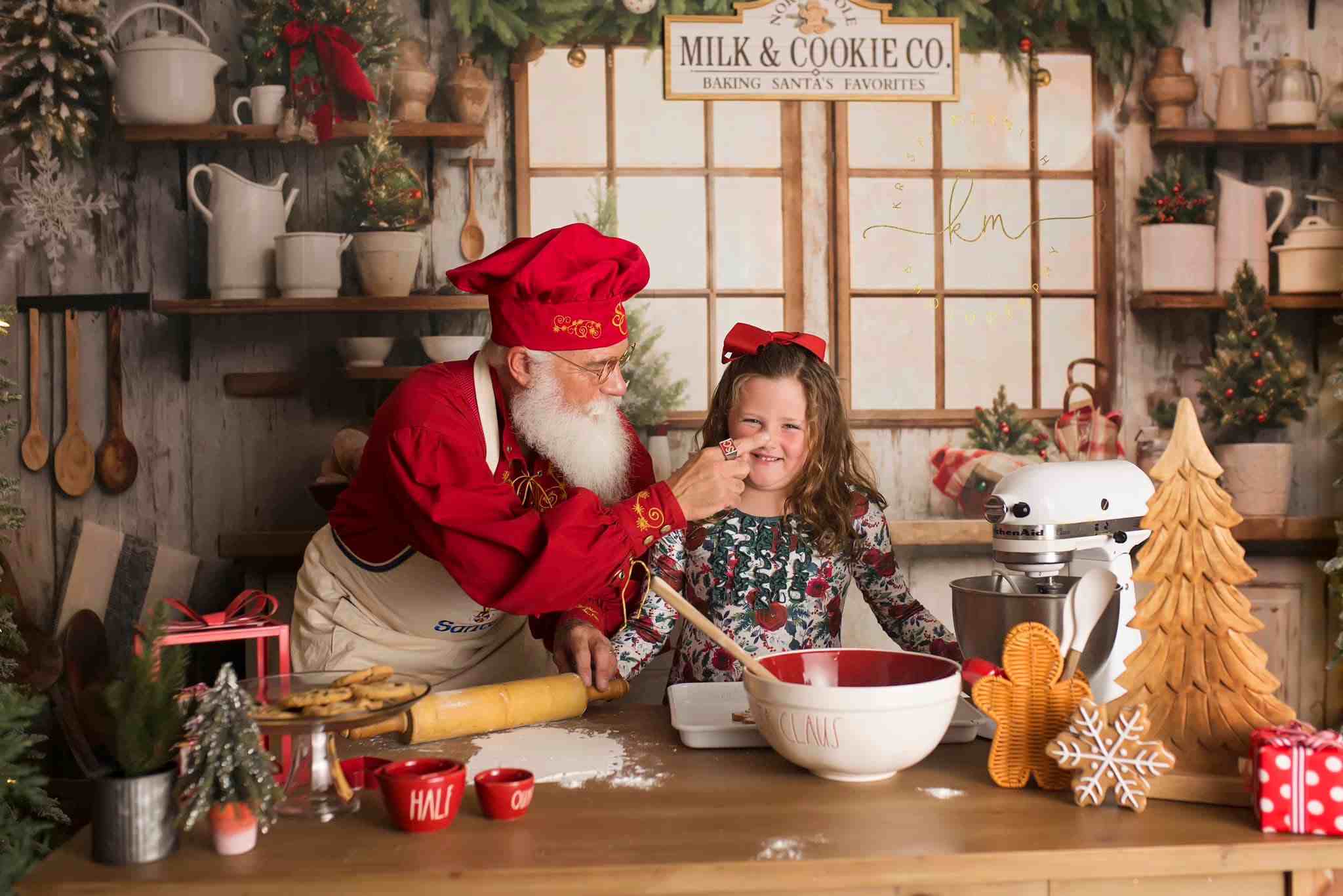 Kate Weihnachten Küche Hintergrund von Emetselch - Kate Backdrop.de
