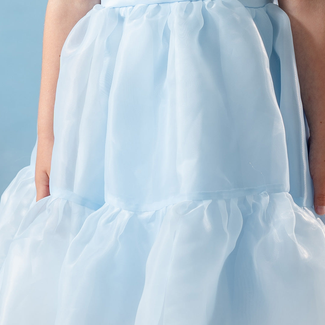 Kate Geburtstagskleid „Blaue Prinzessin für Kinder - Kate Backdrop.de