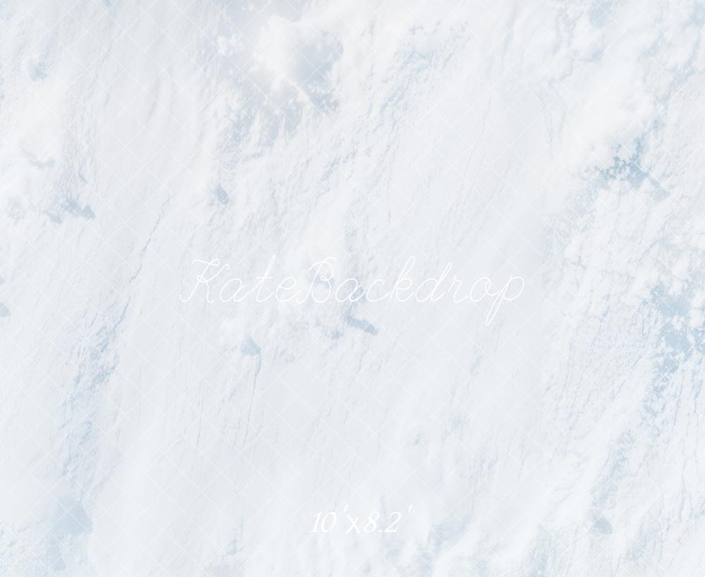 Kate Winter Schnee Textur Weiß Hintergrund Entworfen von Kate Image