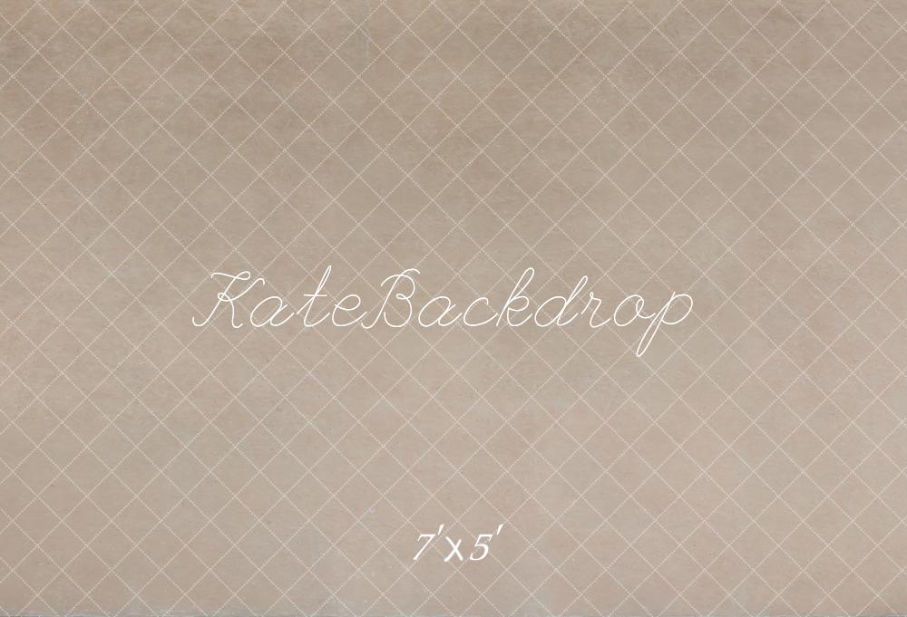 Kate Einfarbig Rautenmuster Beige Hintergrund Entworfen von Kate Image