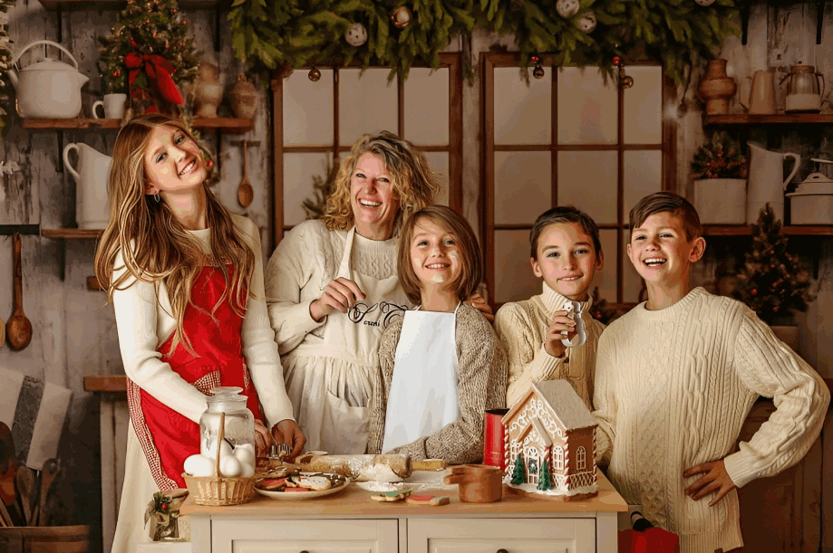 Kate Weihnachten Küche Hintergrund von Emetselch - Kate Backdrop.de