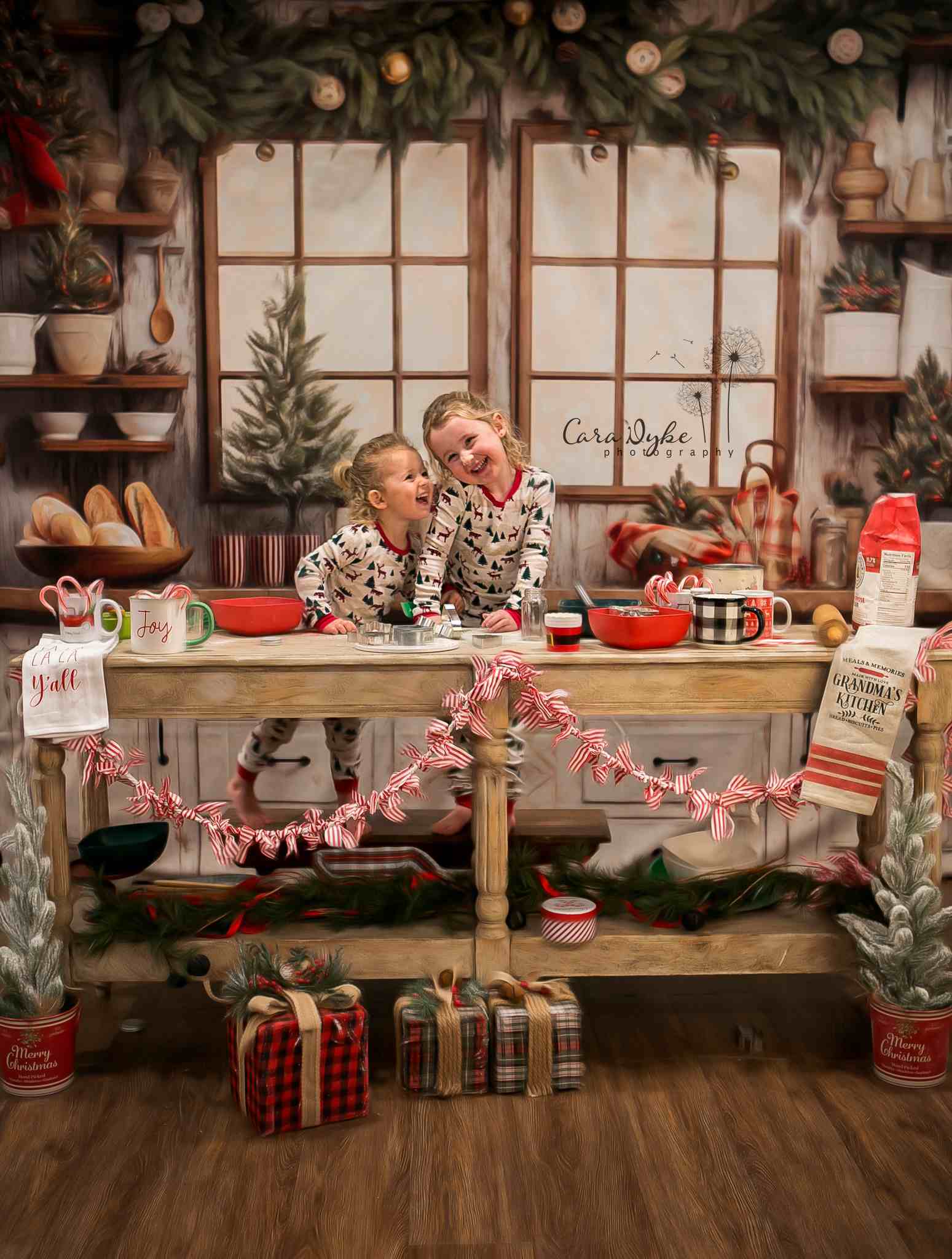 Kate Weihnachten Küche Hintergrund von Emetselch - Kate Backdrop.de