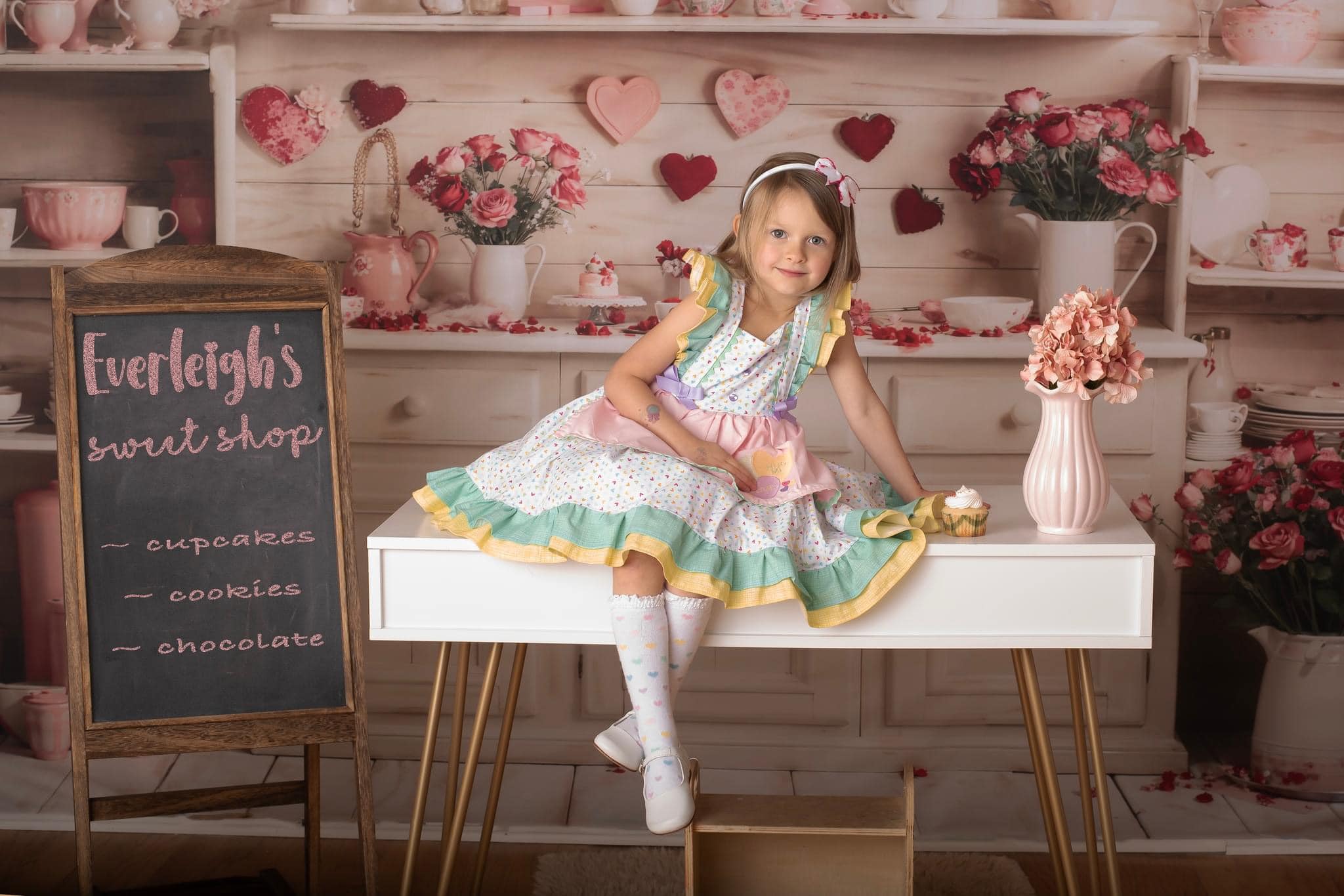 Kate Valentinstag Beige Küche Hintergrund von Emetselch - Kate Backdrop.de