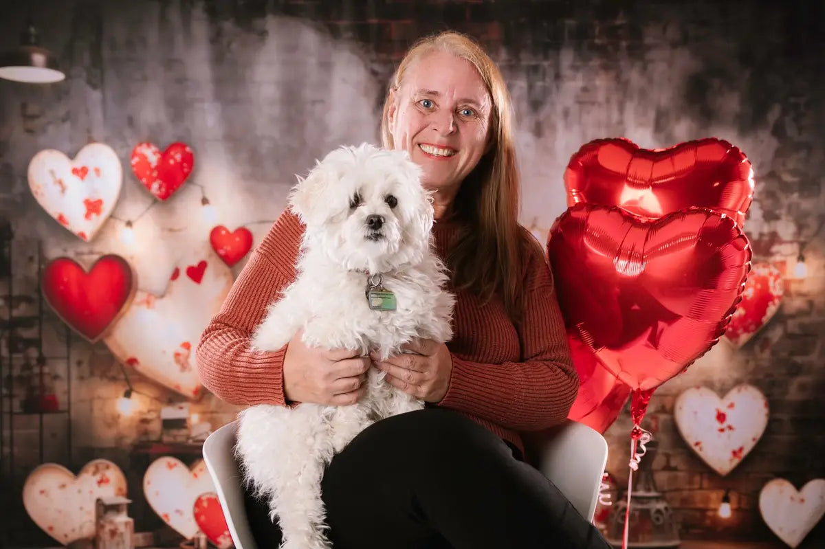 Kate Valentinstag Industrie Retro Lampe Liebe Fleece Hintergrund Entworfen von Emetselch - Kate Backdrop.de