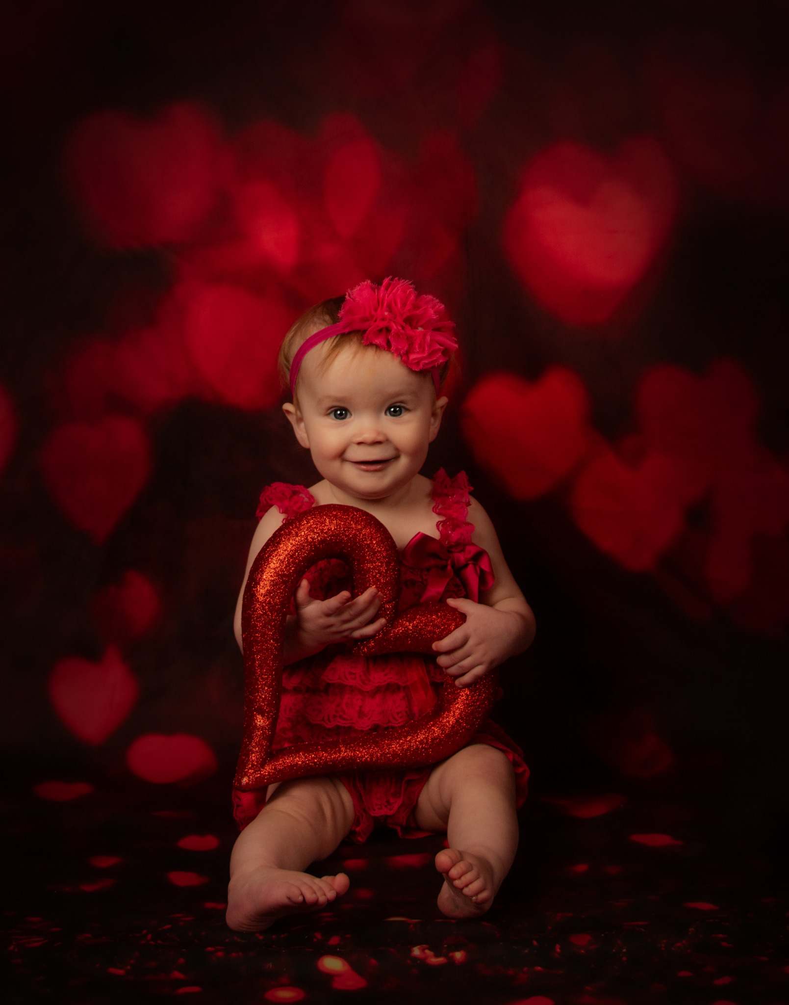 Kate Bokeh Liebe Rot Hintergrund für Fotografie - Kate Backdrop.de