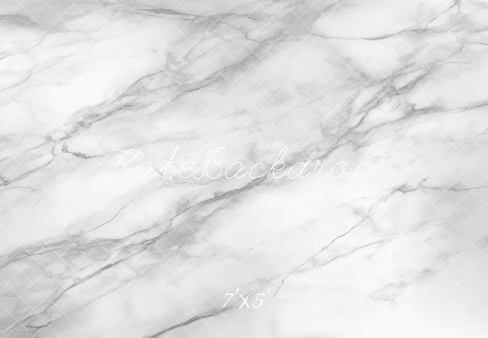 Kate Marmor Struktur Weiß Hintergrund Entworfen von Mini MakeBelieve