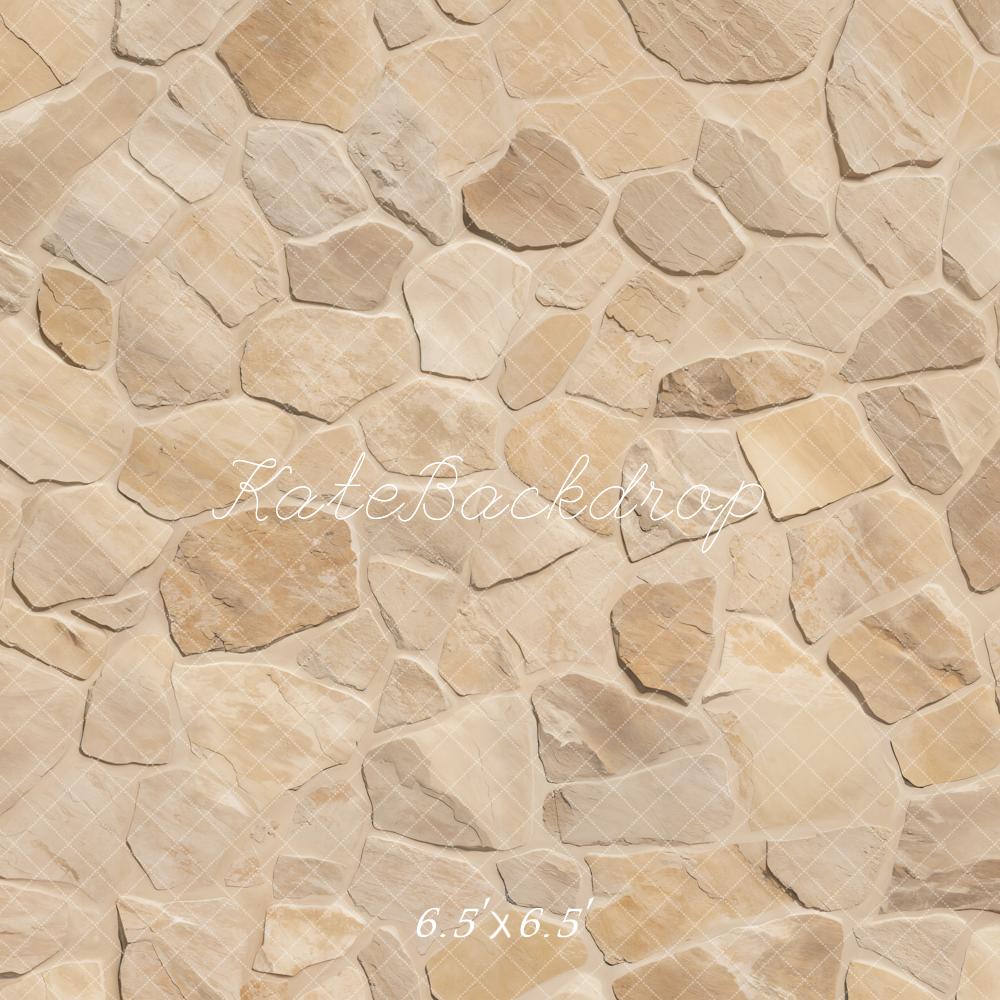 Kate Stein Wand Beige Hintergrund Entworfen von Kate Image