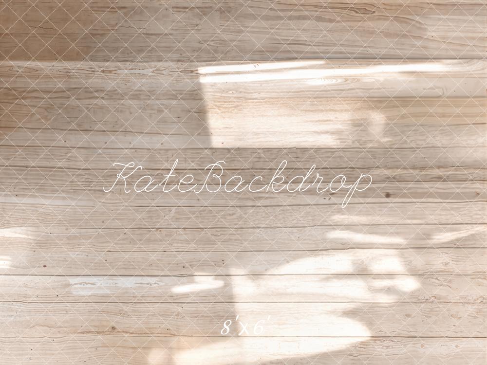 Kate Holz Boden Lichtreflexe Natur Fleece Hintergrund Entworfen von Kate Image
