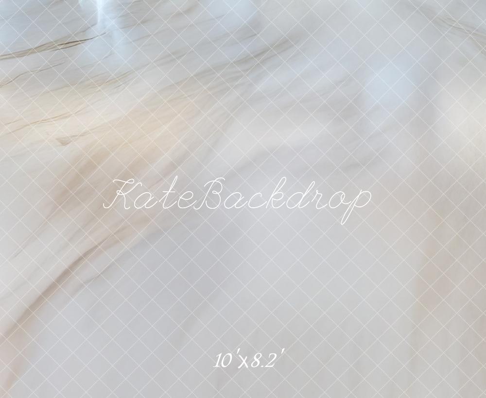 Kate Abstrakte Marmor Textur Beige Hintergrund Entworfen von Mini MakeBelieve