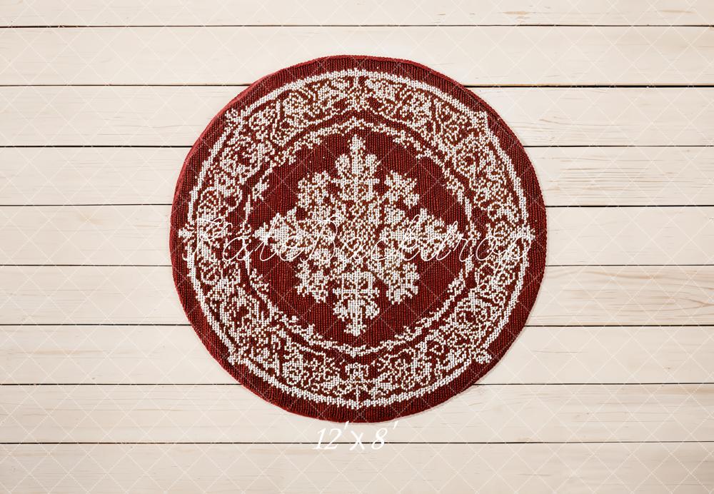 Kate Teppich Rund Persisch Holz Fleece Hintergrund Entworfen von Kate Image - Kate Backdrop.de