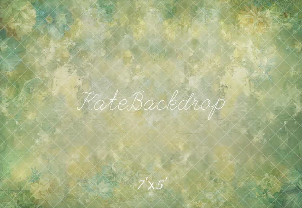 Kate Blumen Pastell Grün Hintergrund Entworfen von Kate Image - Kate Backdrop.de