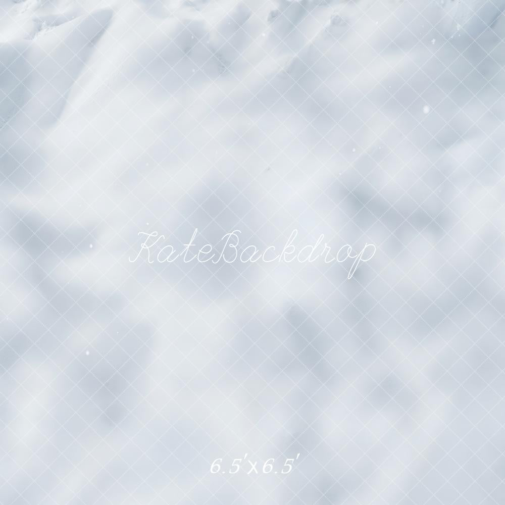 Kate Winter Schnee Textur Weiß Hintergrund Entworfen von Kate Image - Kate Backdrop.de
