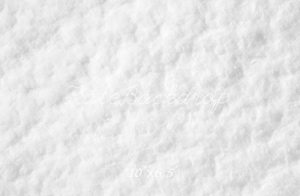 Kate Winter Schnee Textur Weiß Fleece Hintergrund Entworfen von Kate Image - Kate Backdrop.de