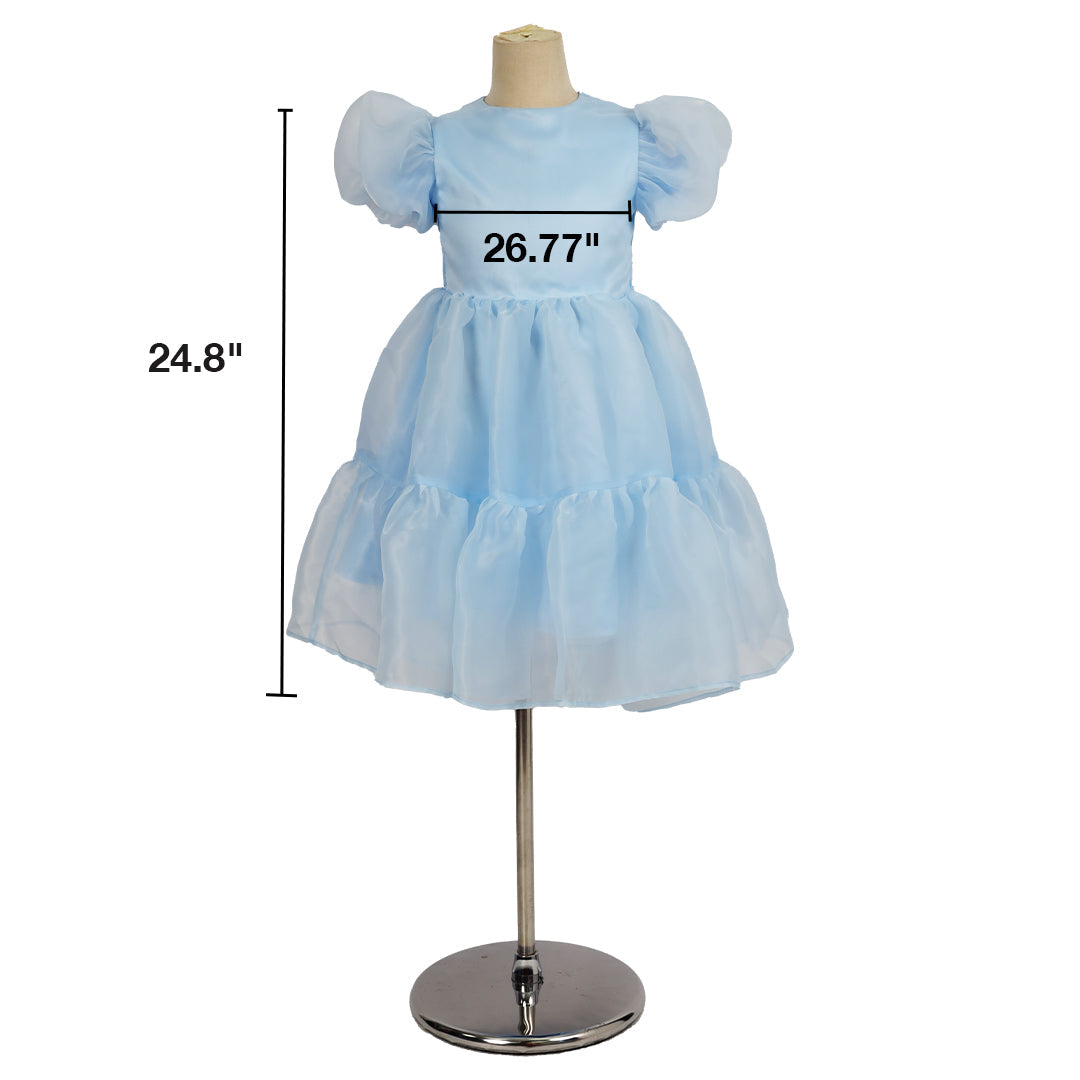 Kate Geburtstagskleid „Blaue Prinzessin für Kinder - Kate Backdrop.de