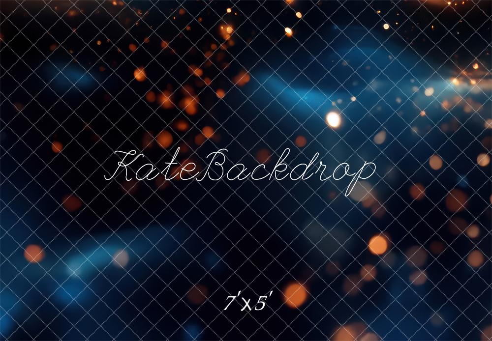 Kate Abstrakte Lichter Bokeh Blau Hintergrund Entworfen von Mini MakeBelieve