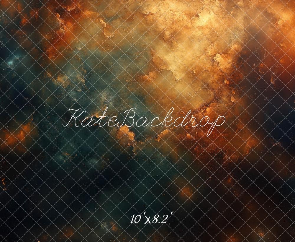 ⚡Blitzangebote-Kate Abstrakte Wolken Rauch Orange Hintergrund Entworfen von Mini MakeBelieve