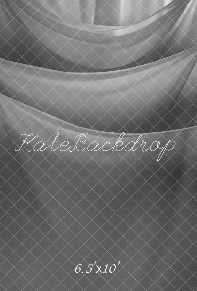 Kate Abstrakte Falten Grau Fleece Hintergrund Entworfen von Emetselch - Kate Backdrop.de