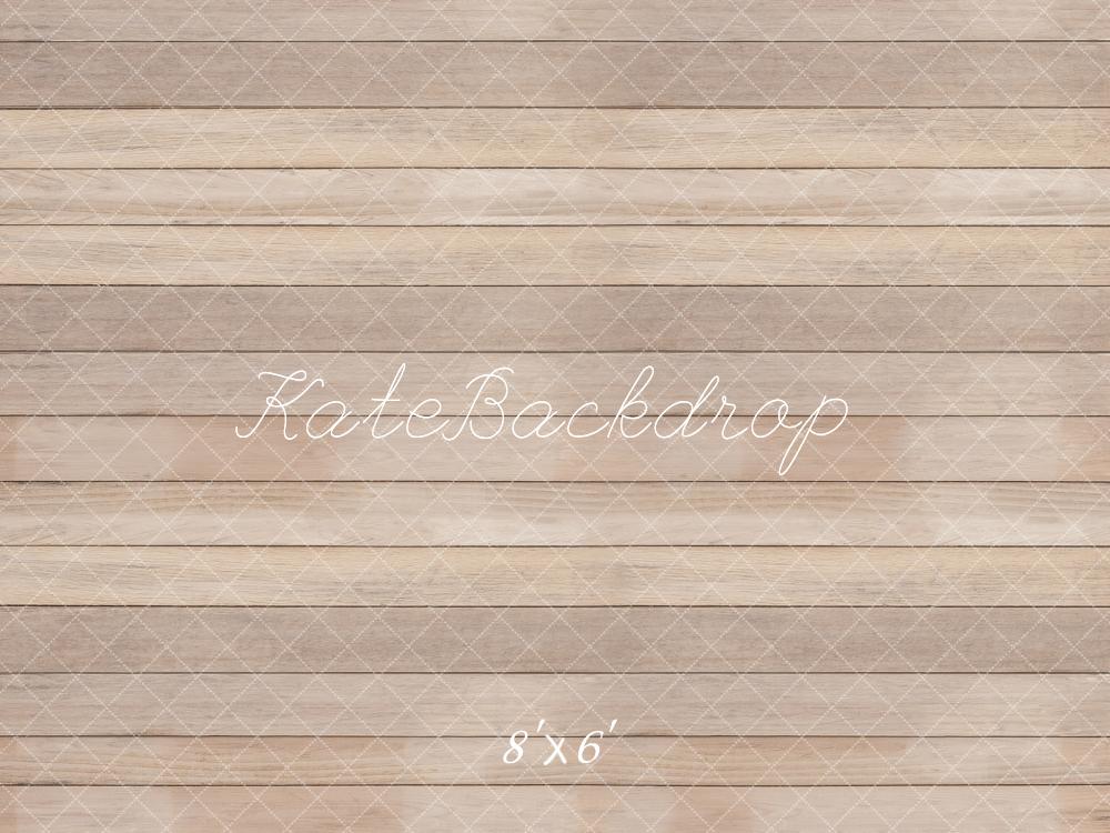 Kate Holz Planken Beige Hintergrund Entworfen von Kate Image