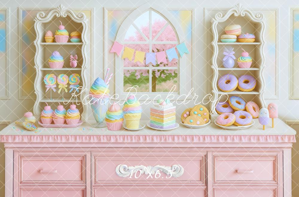 Kate Candy Bar Pastell Süßigkeiten Hintergrund Entworfen von Mini MakeBelieve