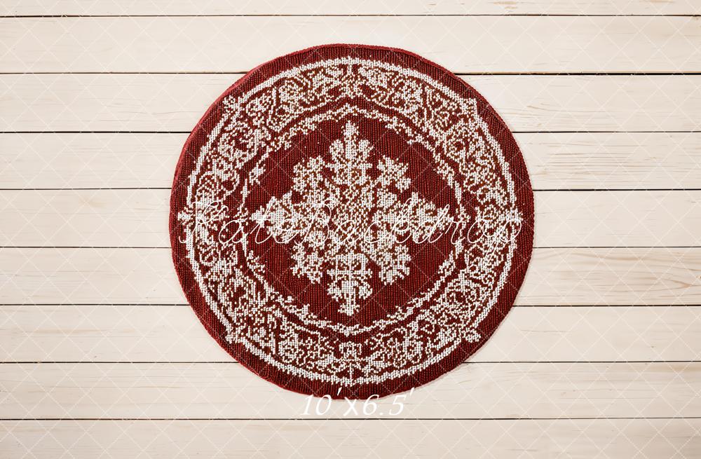 Kate Teppich Rund Persisch Holz Fleece Hintergrund Entworfen von Kate Image - Kate Backdrop.de
