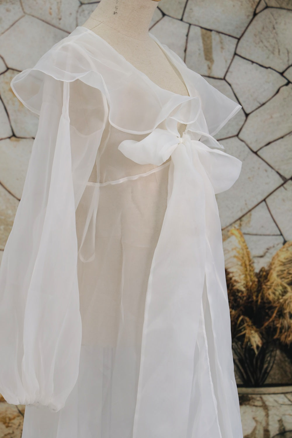Kate Eugenia Ruffled Trailing Multi Color Maternity Photoshoot Dress - Kate Backdrop.de