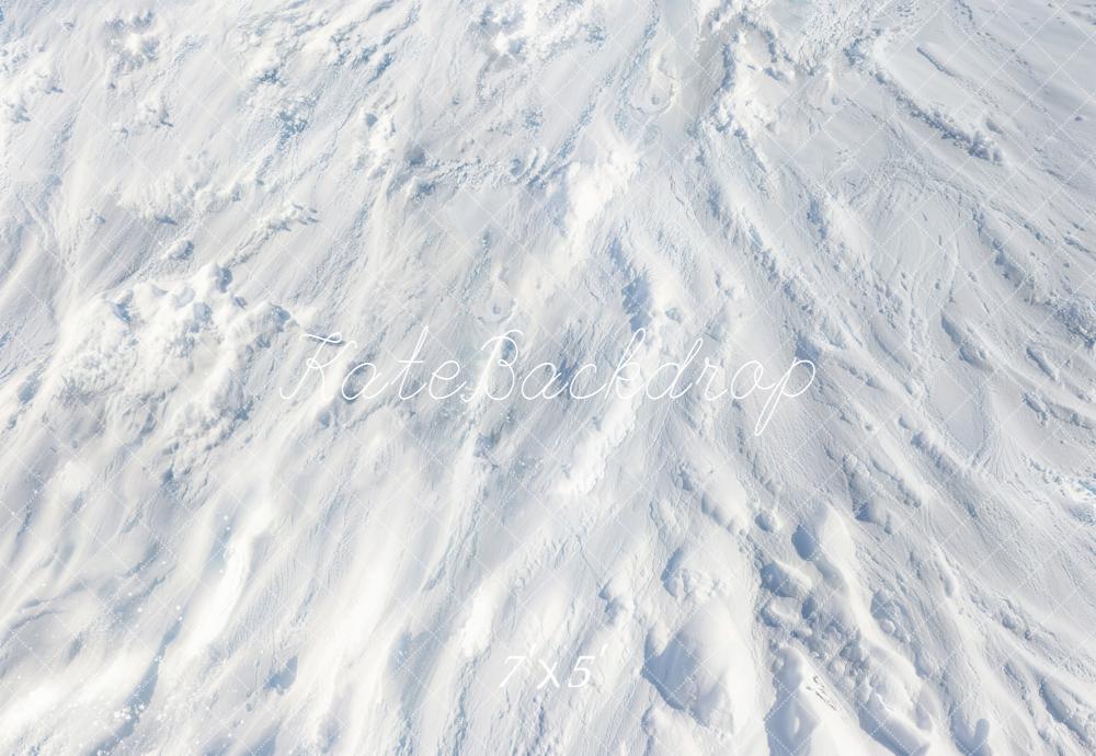 Kate Winter Schnee Textur Weiß Hintergrund Entworfen von Kate Image