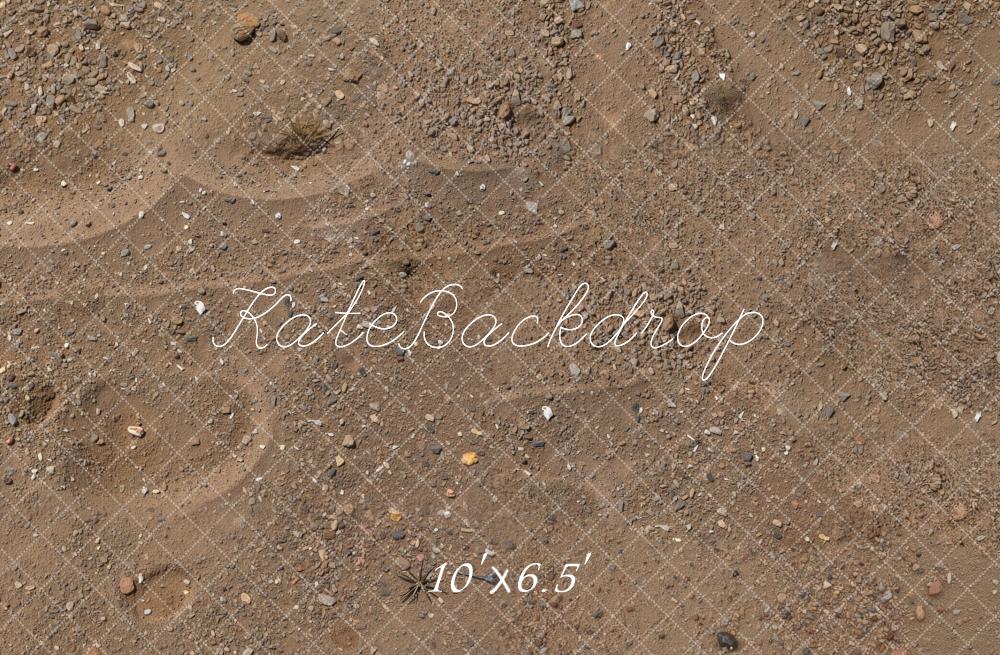 Kate Sand Kies Textur Braun Fleece Hintergrund Entworfen von Kate Image - Kate Backdrop.de