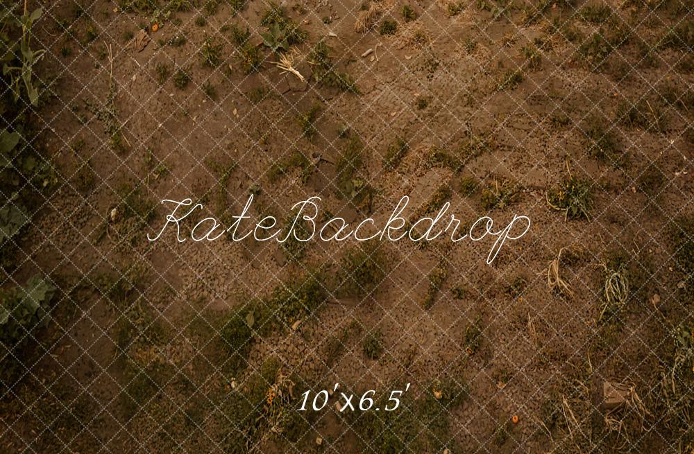 Kate Boden Erde Gras Braun Fleece Hintergrund Entworfen von Kate Image - Kate Backdrop.de