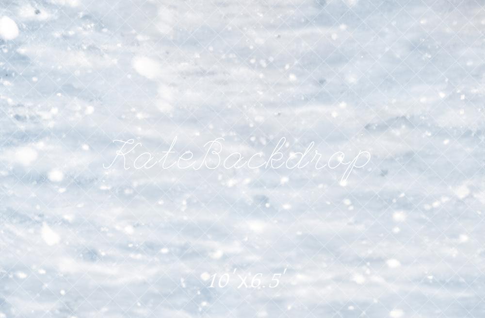 Kate Winter Schnee Abstrakt Weiß Hintergrund Entworfen von Kate Image - Kate Backdrop.de