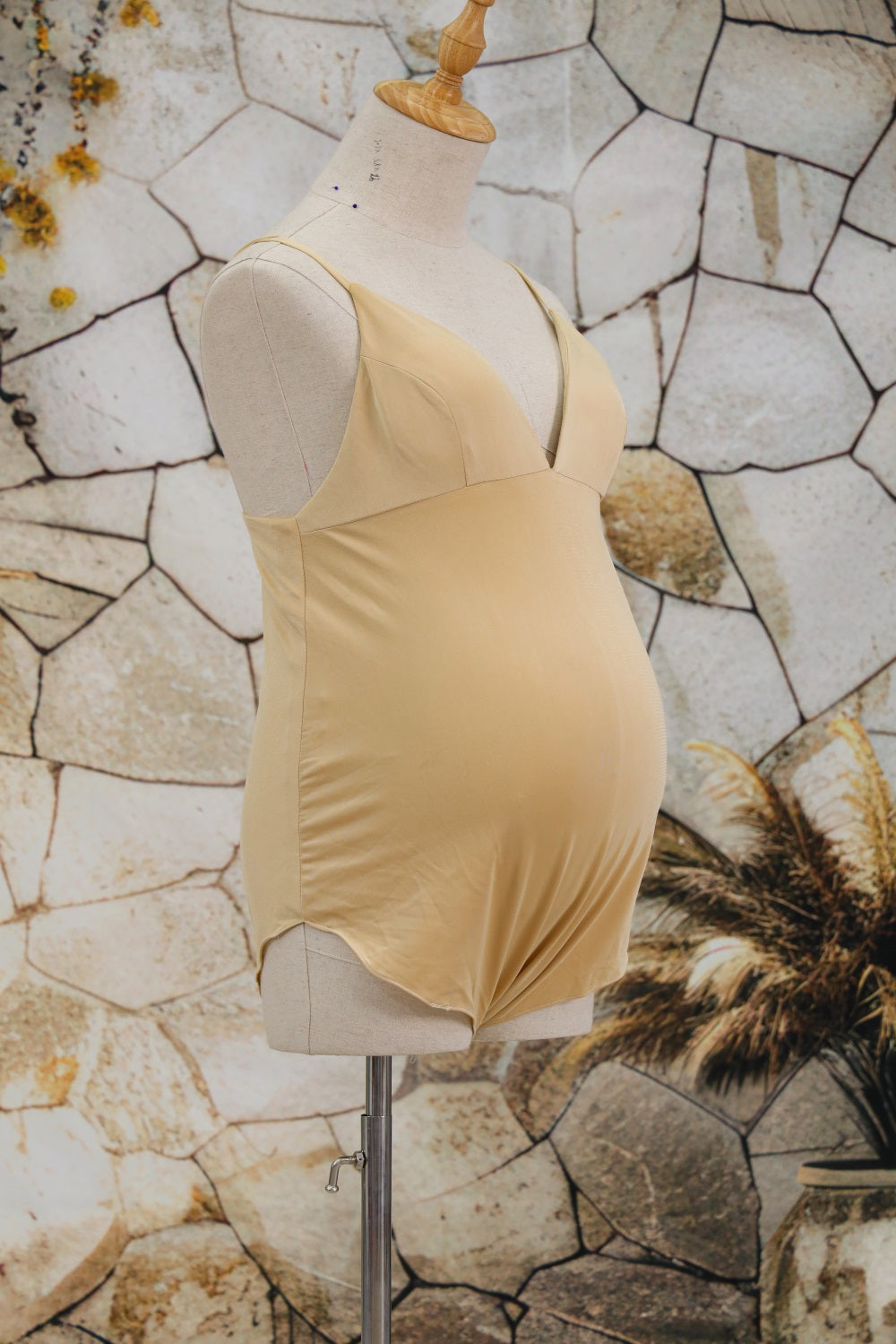 Kate Knitted Fabric Suspender Jumpsuit  Maternity Photoshoot Dress - Kate Backdrop.de