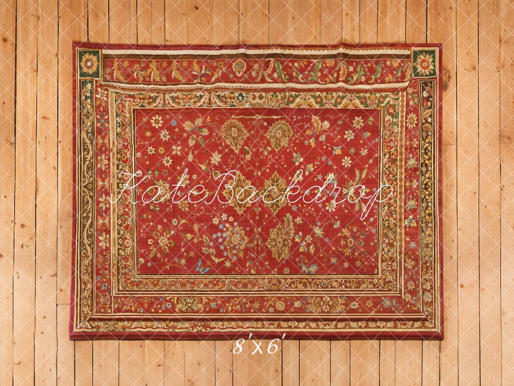 Kate Teppich Holz Textur Vintage Fleece Hintergrund Entworfen von Emetselch - Kate Backdrop.de