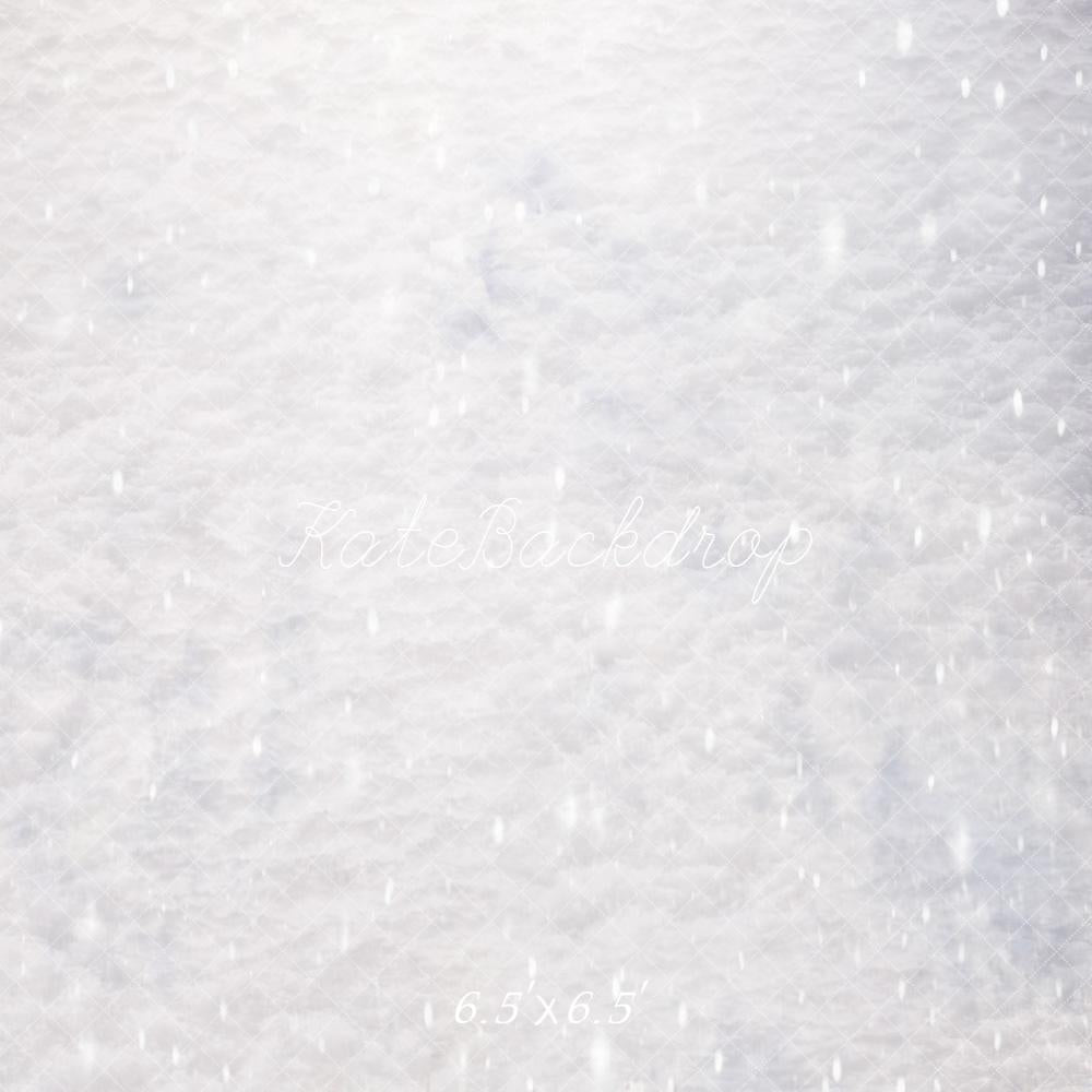Kate Winter Schnee Boden Weiß Hintergrund Entworfen von Kate Image - Kate Backdrop.de