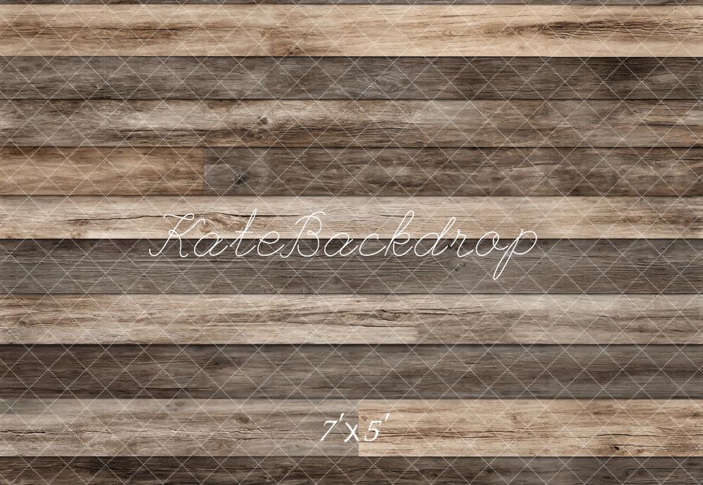 Kate Holz Bretter Braun Vintage Hintergrund Entworfen von Kate Image