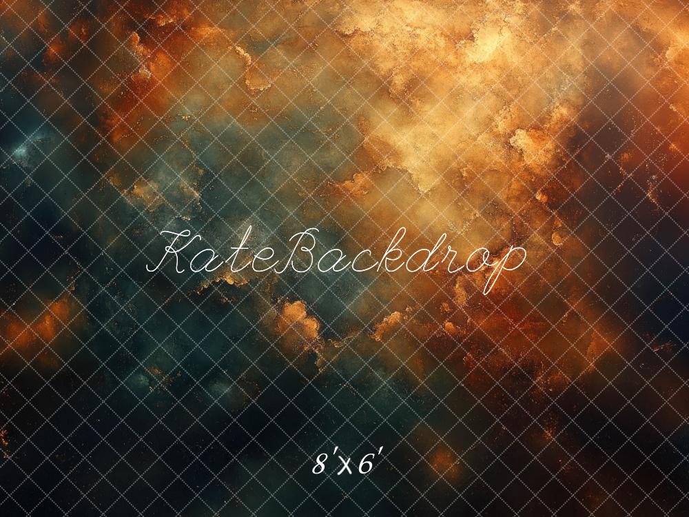 ⚡Blitzangebote-Kate Abstrakte Wolken Rauch Orange Hintergrund Entworfen von Mini MakeBelieve