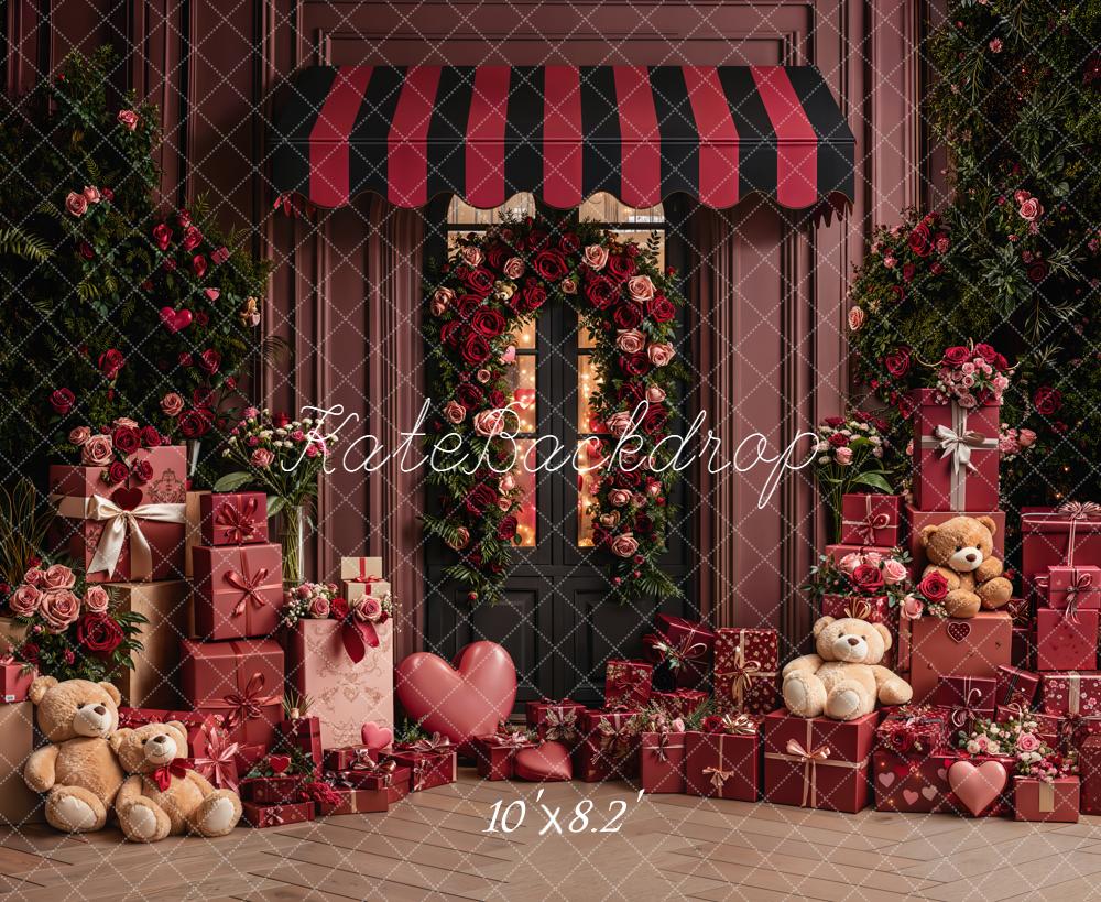 Kate Valentinstag Geschenke Rosen Romantisch Fleece Hintergrund Entworfen von Emetselch